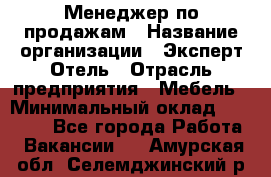 Менеджер по продажам › Название организации ­ Эксперт Отель › Отрасль предприятия ­ Мебель › Минимальный оклад ­ 50 000 - Все города Работа » Вакансии   . Амурская обл.,Селемджинский р-н